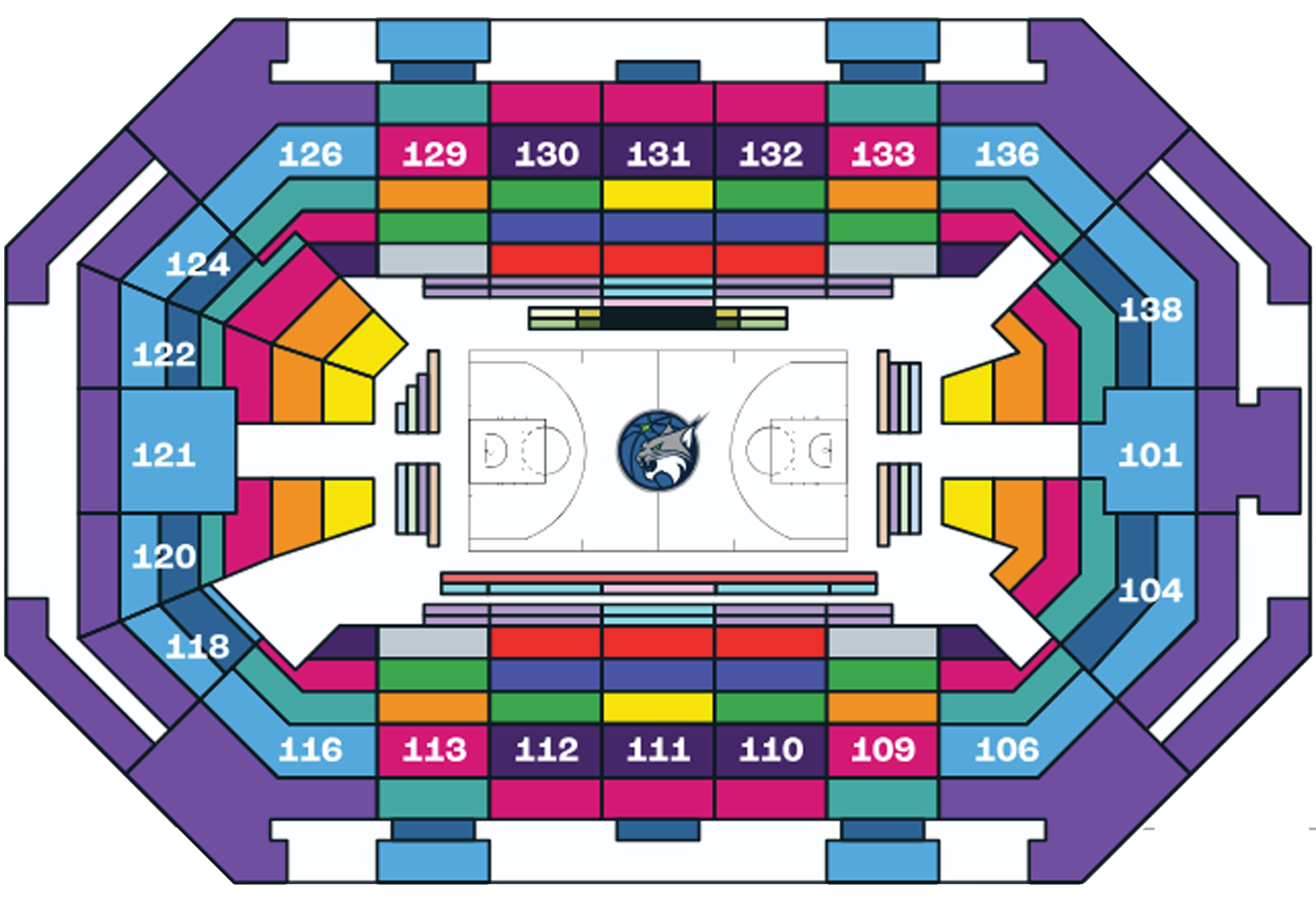 Lynx Seating Map