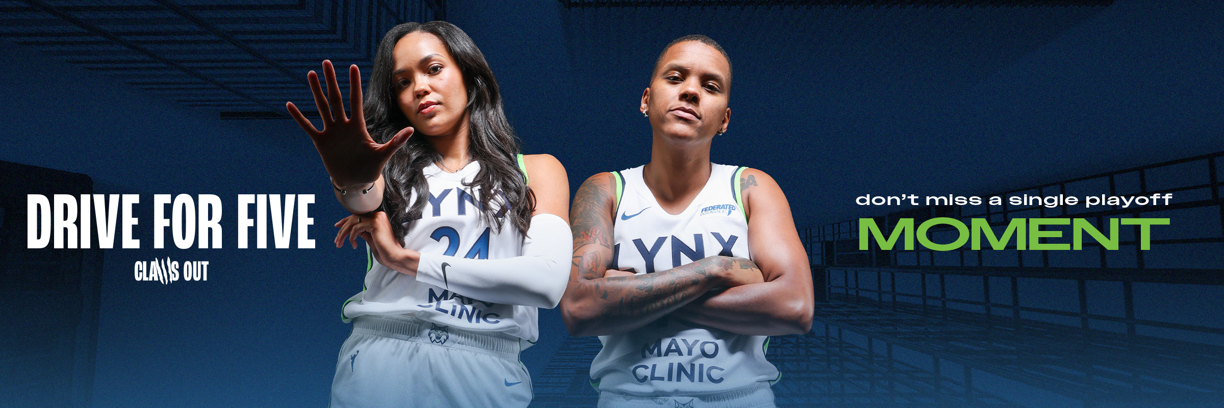 Playoff Tickets | Minnesota Lynx Header