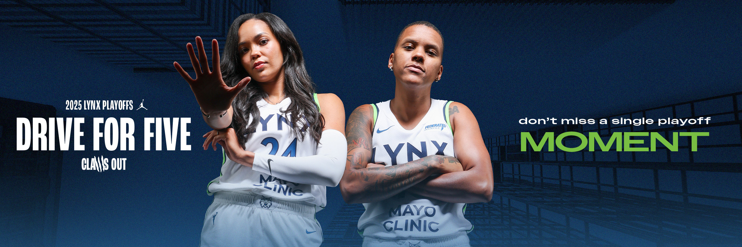 Playoffs Tickets | Minnesota Lynx Header