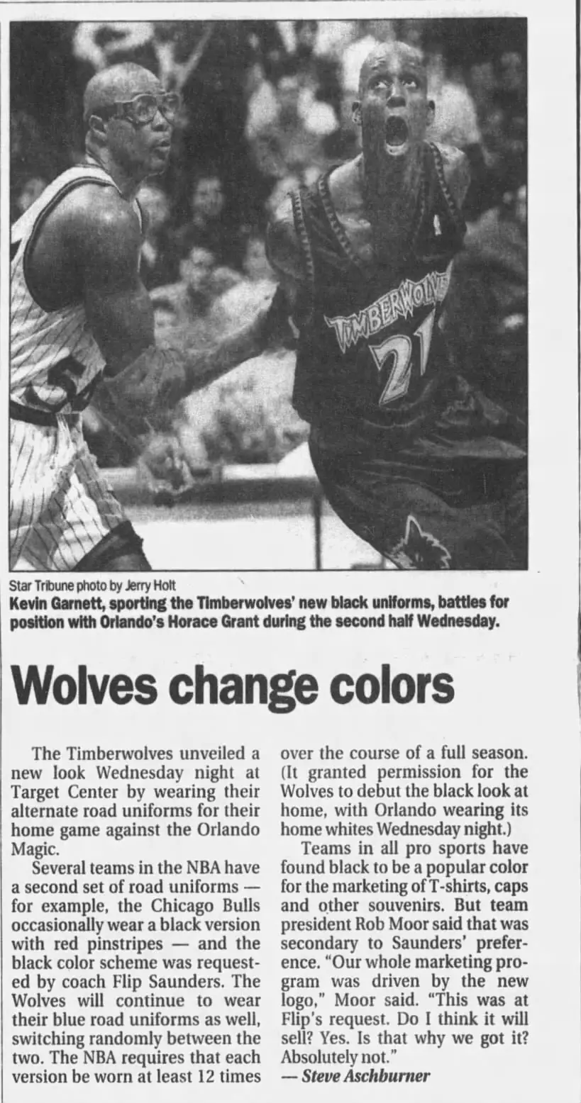 The Trees Zine — Timberwolves 2025-26 Classic Edition Uniform